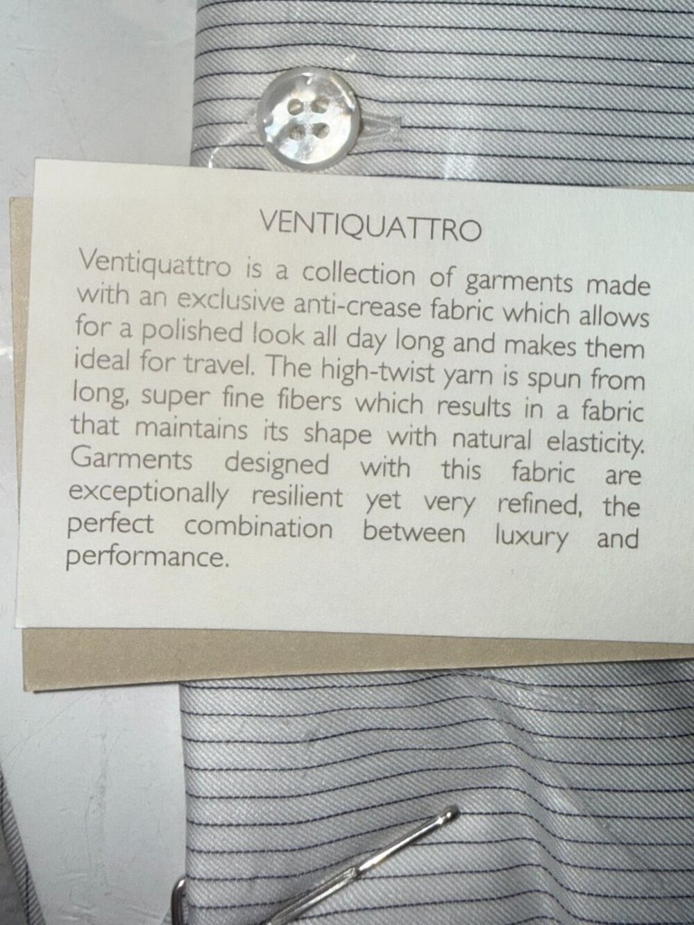 NWT Brioni Brunico Shirt 42R – $580, In Original Packaging - Picture 6 of 6